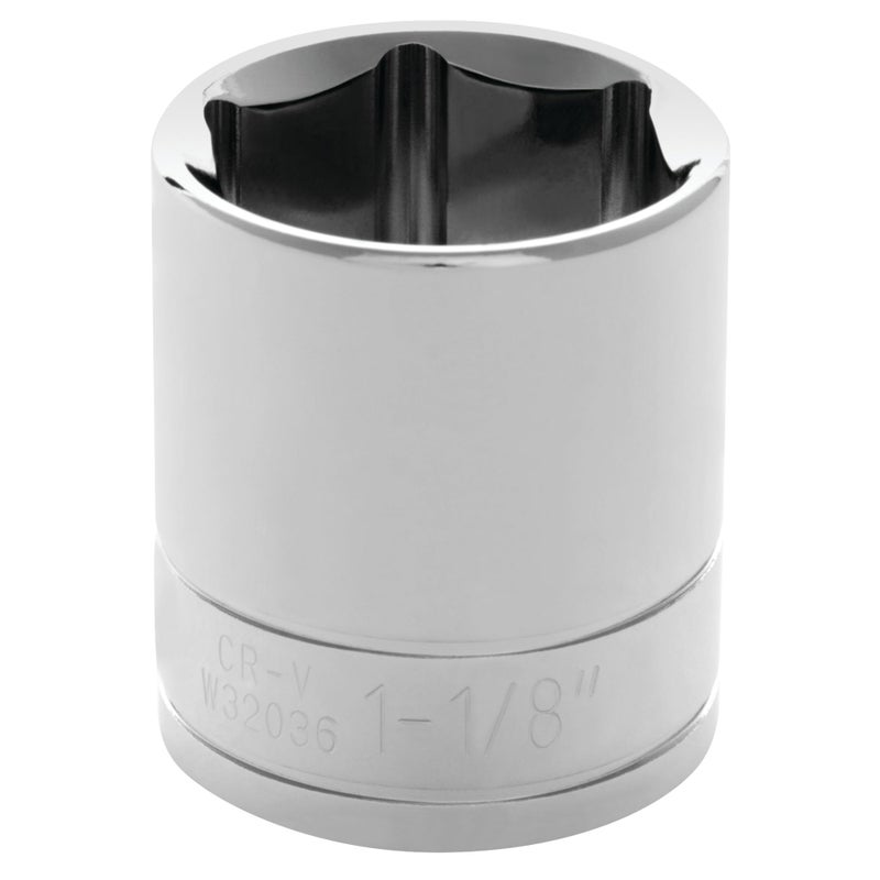 Performance Tool W32036 1/2 Drive 6-Point Socket, 1-1/8 - Image 1